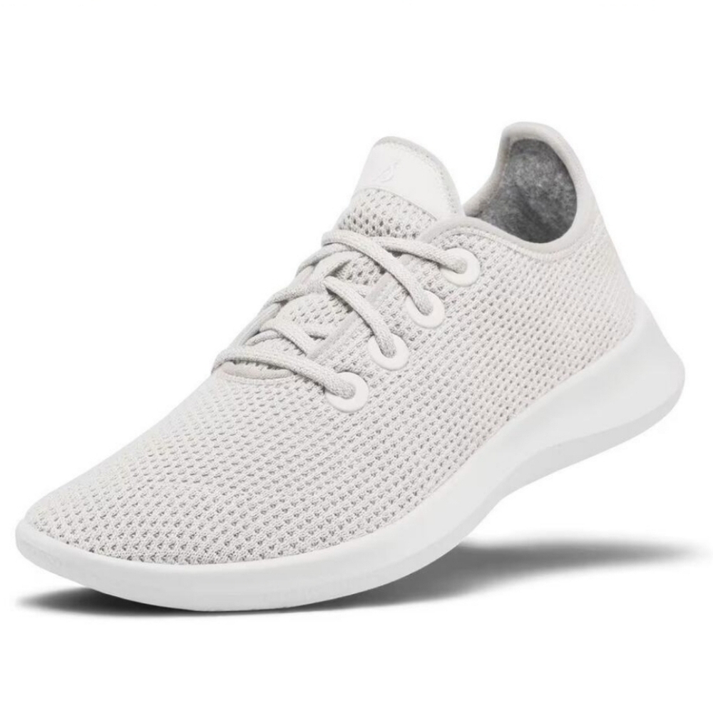 Allbirds Tree Runners Kaikoura White Lace Up Knit Casual Sneakers 8